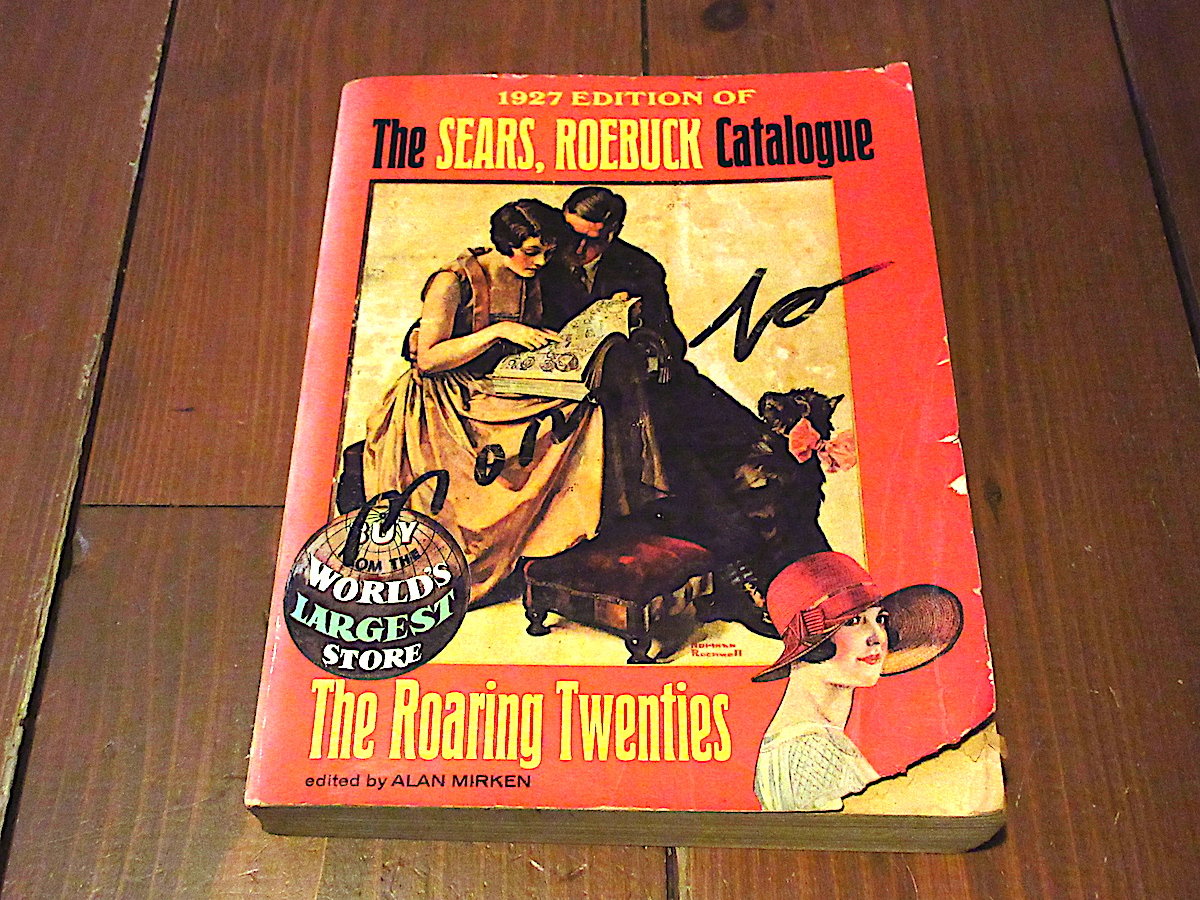 SEARS ROEBUCK & CO 1927年版復刻カタログ ビンテージ70's○1927年SEARS,ROEBUCKカタログ復刻版○260318j8-ot