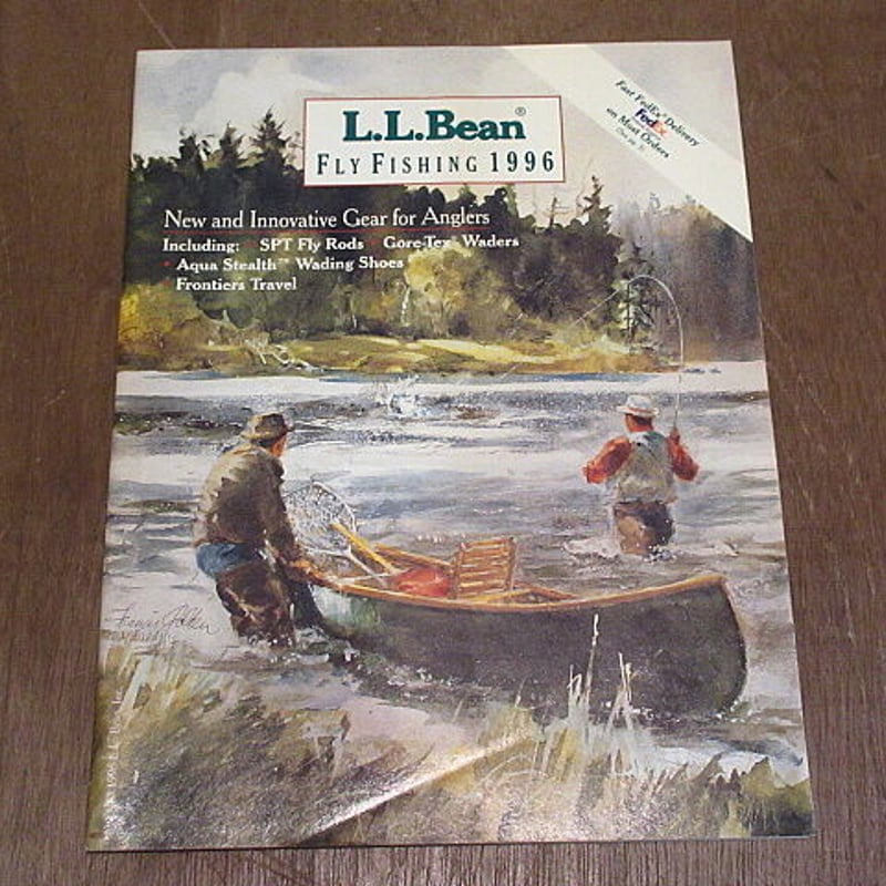 ビンテージ90's○L.L.Bean 1996年フライフィッシングカタログ
