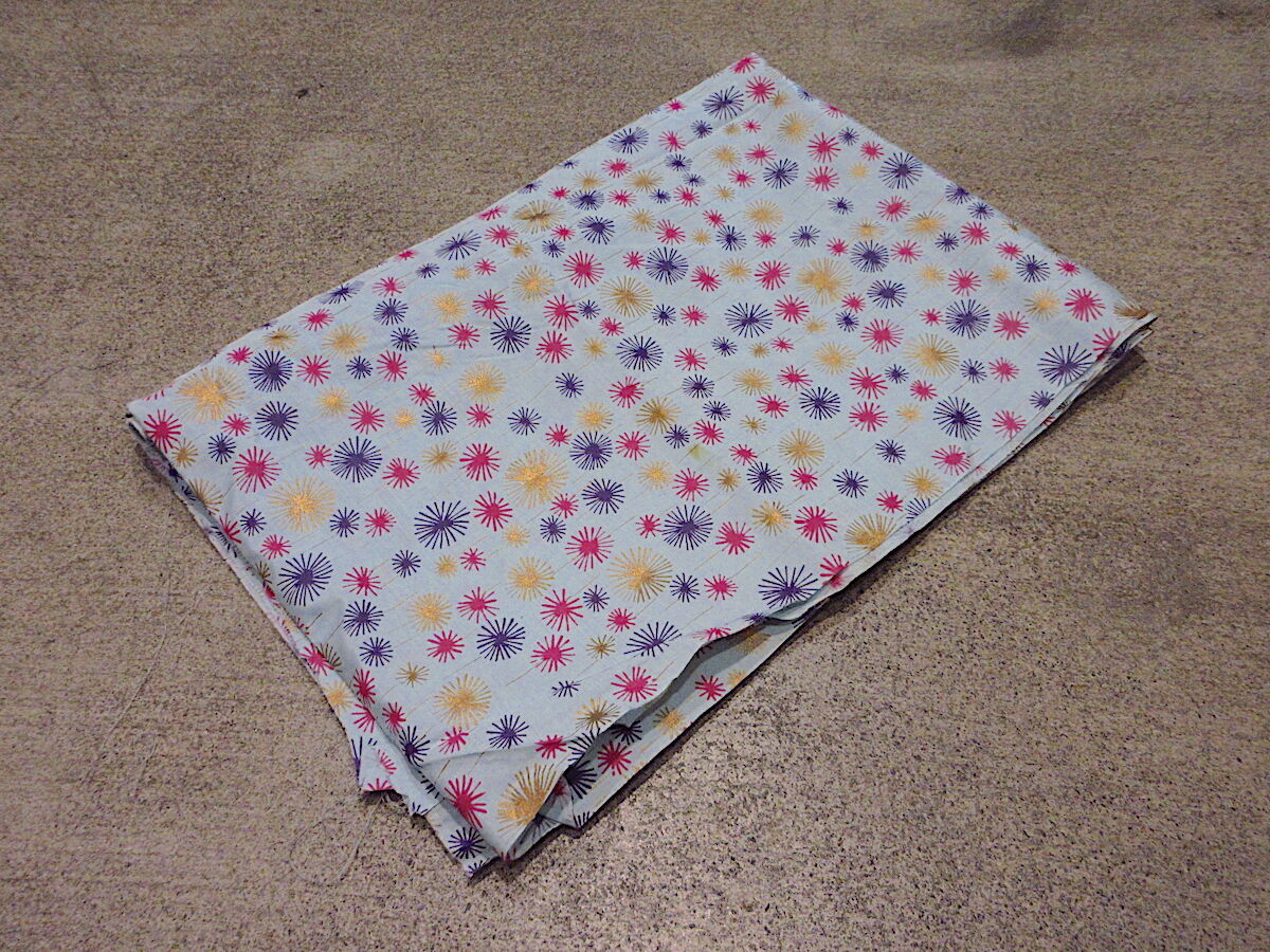 ビンテージ50's○アトミック柄ファブリックsize 314cm×113cm○220320r9