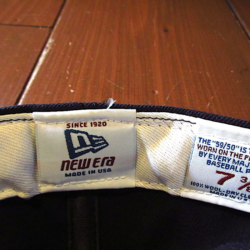 ビンテージ90's○DEADSTOCK NewEra Tampa Bay Rays刺繍入りキャ