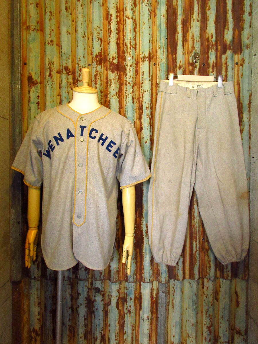 40's Vintage ベースボールシャツ 1940's wool baseball shirt 古いベースボールシャツの中でも出