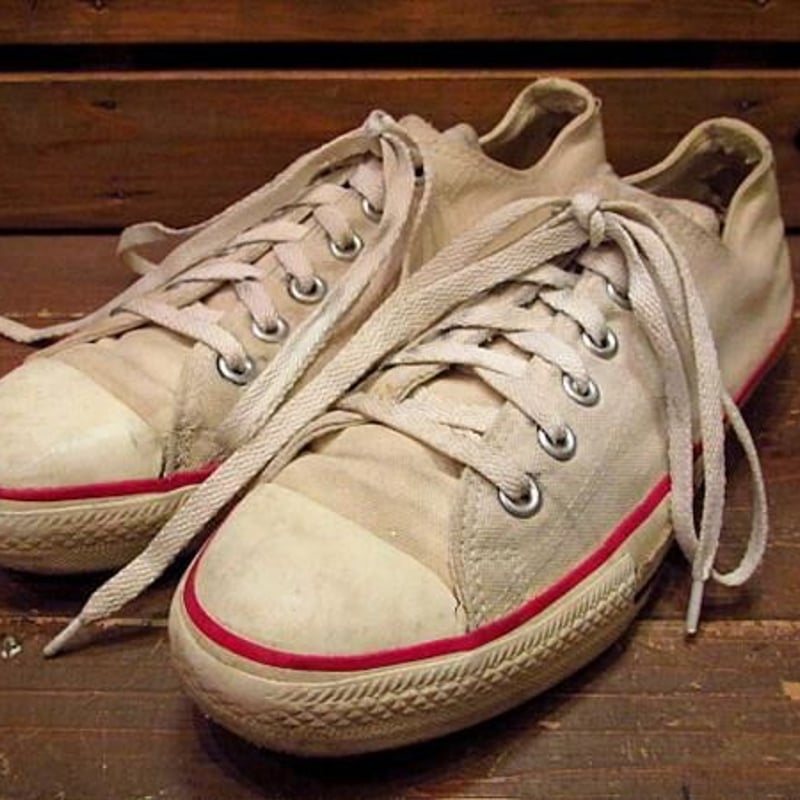 ビンテージ90's○USA製 CONVERSE オールスター白 Size 7 1/2○odst...