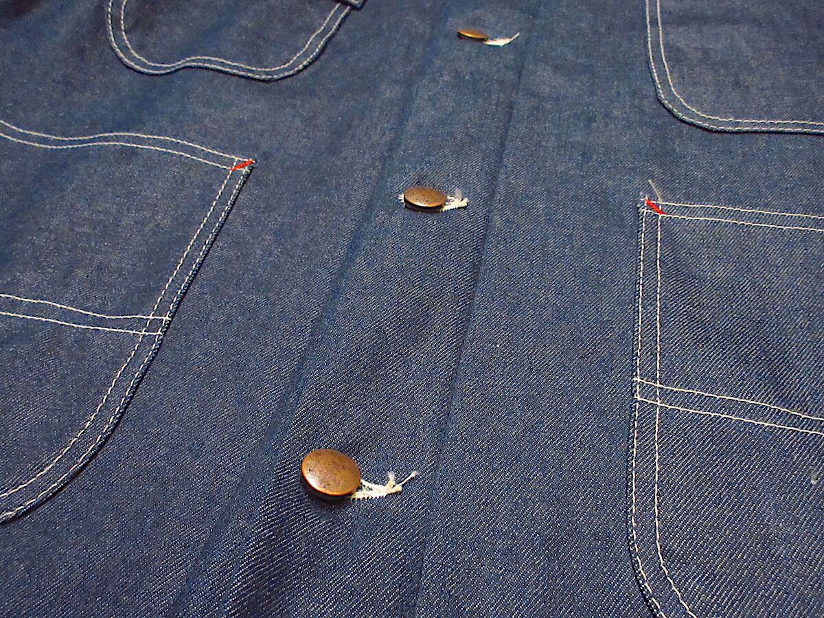 ビンテージ80's○DEADSTOCK Sears裏地ブランケットデニム
