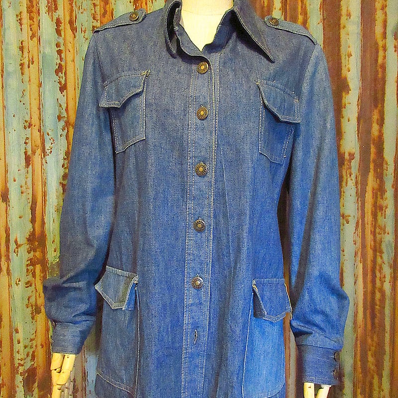 古着ヒッピー様 1996SS Stone デニムブルゾン 古着ヒッピー様 1996SS