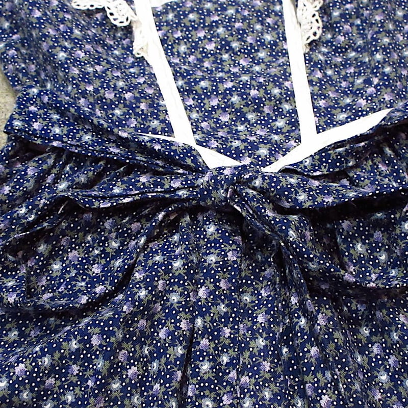 GUNNE SAX ガニーサックス 小花柄のワンピース ビンテージ ビンテージ70's○GUNNE SAX小花柄長袖ワンピース○220531i4-w-lsdrs