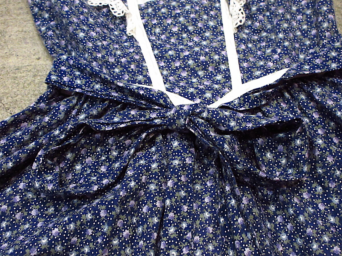 GUNNE SAX ガニーサックス 小花柄のワンピース ビンテージ ビンテージ70's○GUNNE SAX小花柄長袖ワンピース○220531i4-w-lsdrs