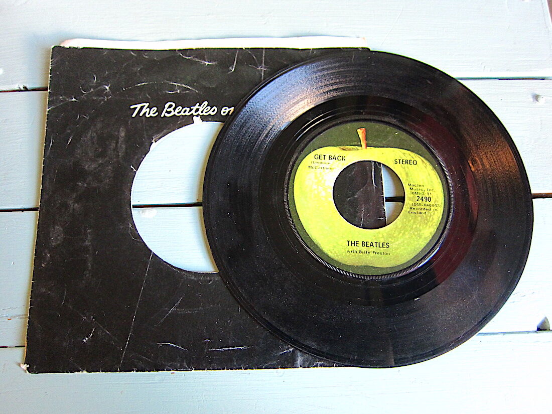 THE BEATLES○GET BACK/DON'T LET ME DOWN Apple Re