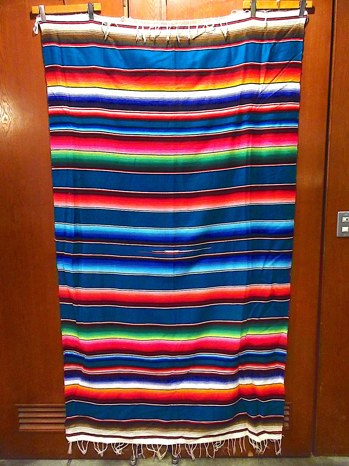 ビンテージ○メキシカンラグsize約200cm ×約115cm○240110c7-rug メキ