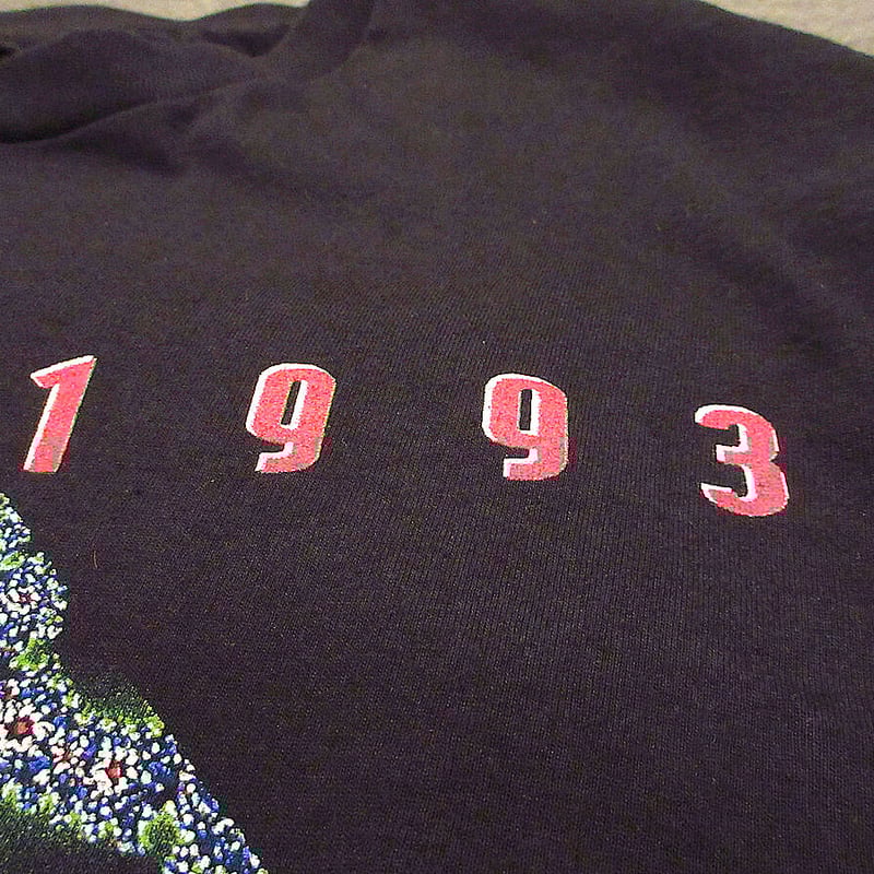 ビンテージ90's○Lollapalooza local crewフェスTシャツ黒○21102