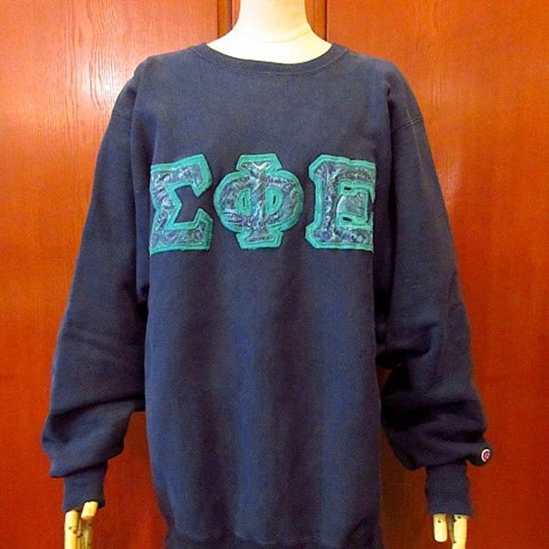 90s Champion USA製 リバースウィーブ トリコ 刺繍タグ サイズL USA製 90s Champion Reverse Weave Sweatshirt 灰 L 刺繍タグ