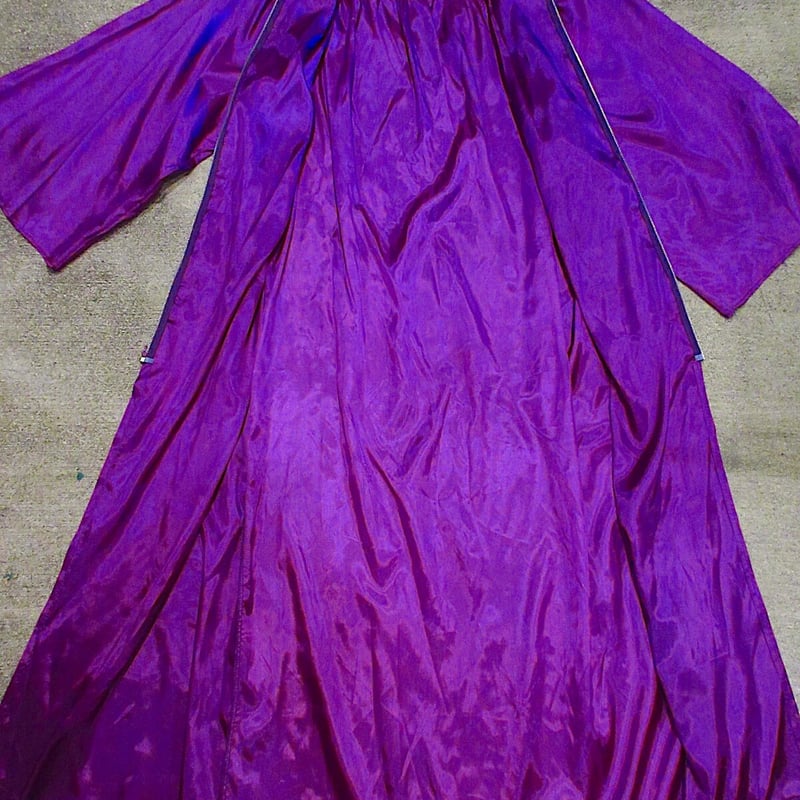 ビンテージ60's70's○Treasure Gownアカデミックガウン紫
