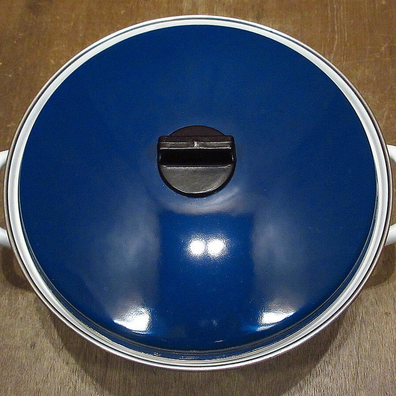 ヴィンテージ　Austria email蓋付きホーロー鍋 ヴィンテージ Austria email蓋付きホーロー鍋 - メルカリ