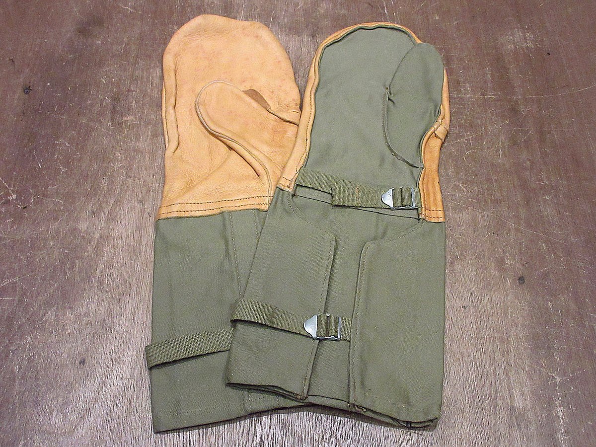 ビンテージ40's○DEADSTOCK U.S.ARMY M-1948レザー×コットン