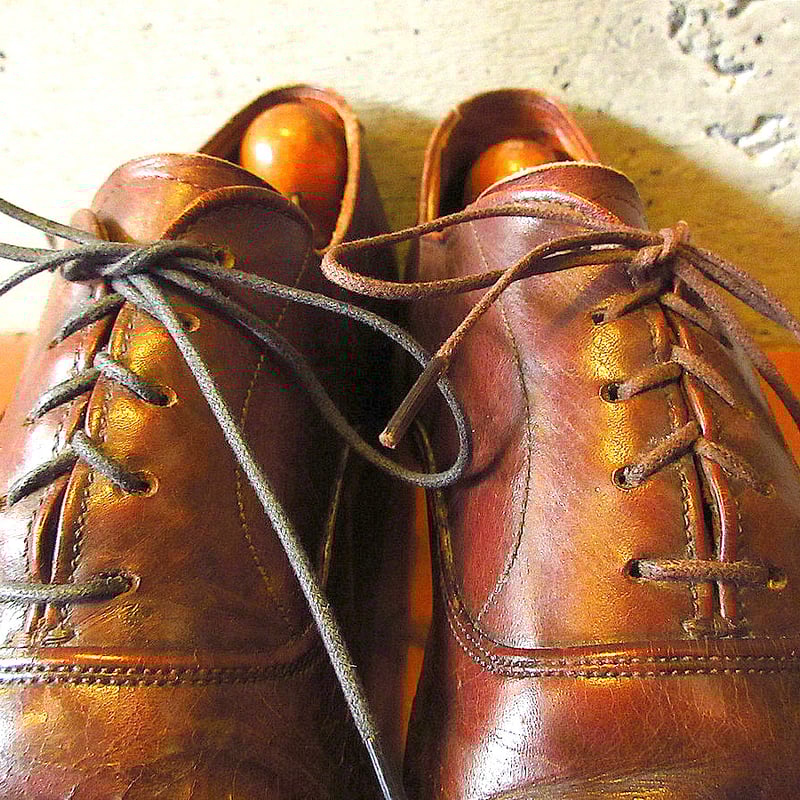 ビンテージ○ROYAL TWEEDストレートチップシューズ茶size 9 ビンテージ○ROYAL TWEEDストレートチップシューズ茶size 9