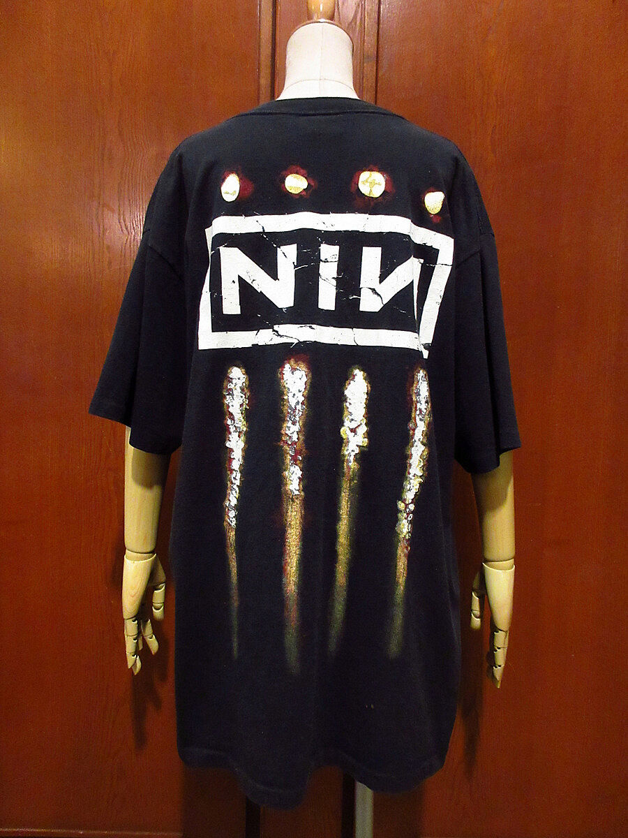 90'S 当時物nine inch nails Tシャツ Closure xl