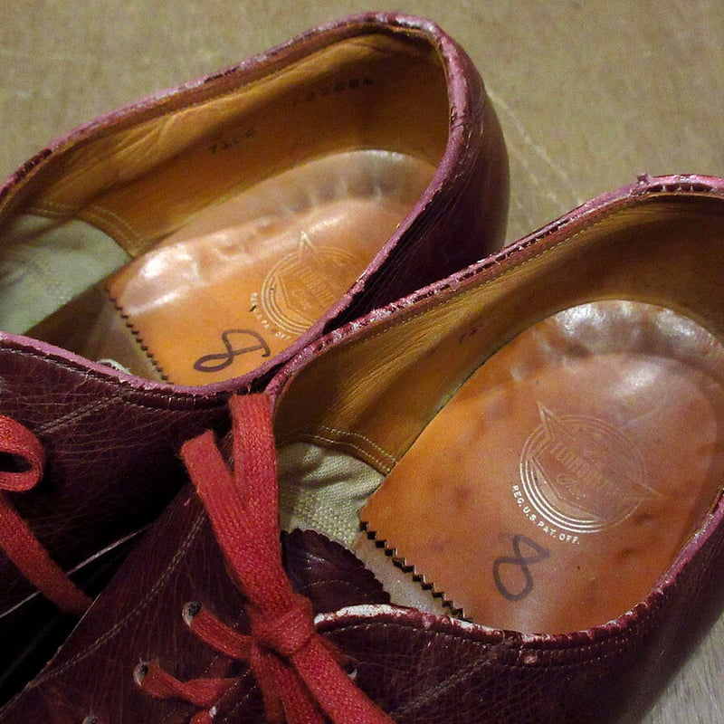 ビンテージ40's50's○FLORSHEIM内羽根式ストレートチップ