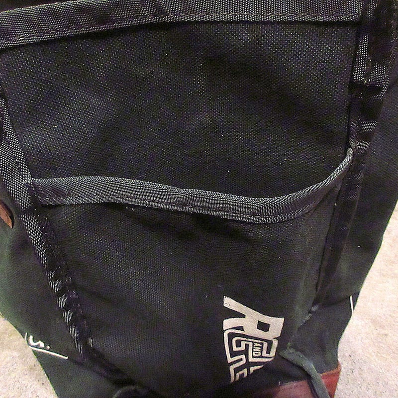 J.W. HULME CO.レザー×キャンバストートバッグ緑×茶○210706s8-bag-t