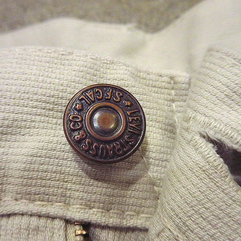 ビンテージ60's○Levi's 911B BIG EテーパードピケパンツW72cm○2105