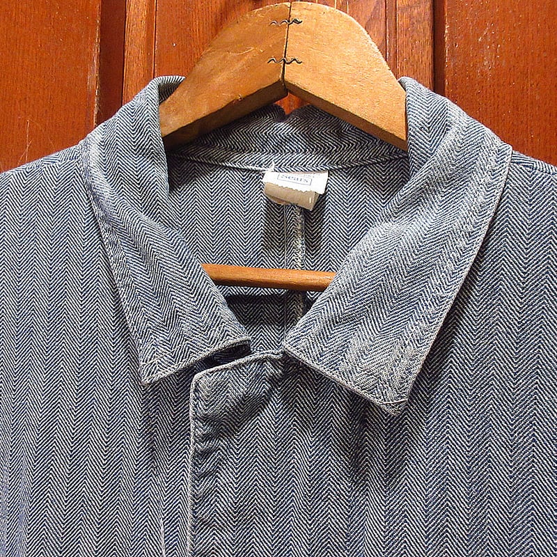 トップス 70s sears HBT all-in-one ビンテージ70's○Sears HBTオールインワンsize 44T○240110i2-m-a