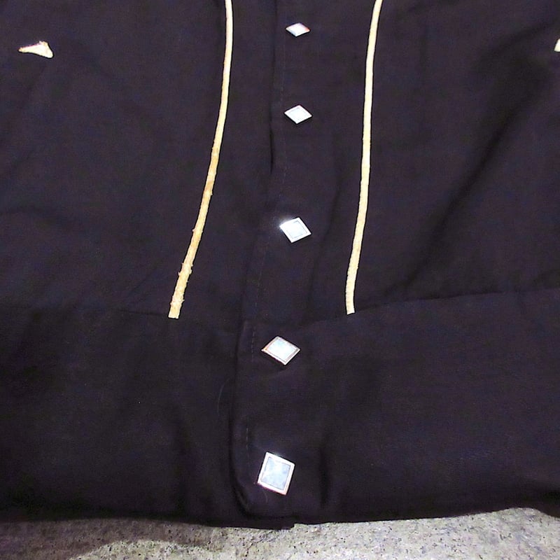 ビンテージ50's○MAC MURRAYレーヨンギャバジンウエスタンジャケット黒