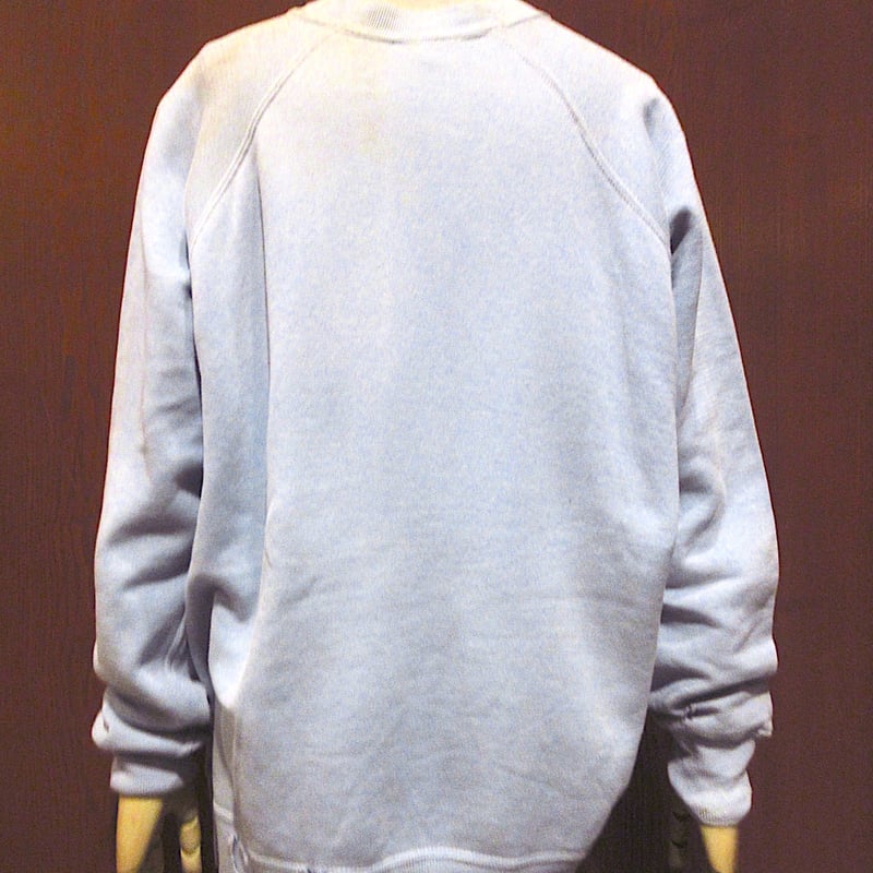 PENNEY’S / 60s/ラグラン/スウェット/L/コットン/WHT/無地 ビンテージ60's○PENNEY'Sラグランスウェット水色size L○251202m5-m-