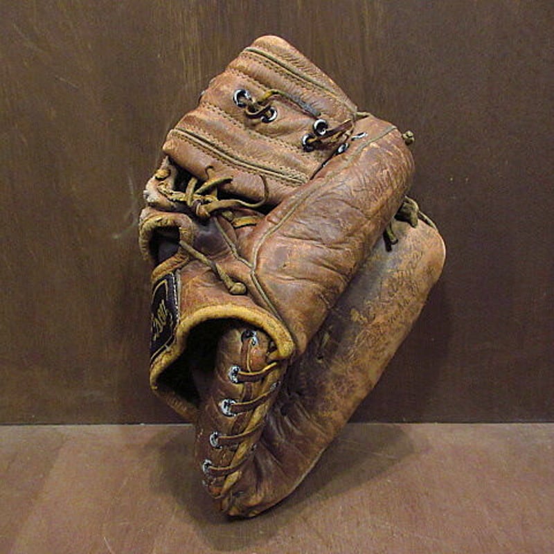 ビンテージ40's○WILSONベースボールグローブ○210218n4-otclct