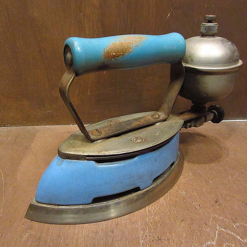 ビンテージ30's40's○Coleman MODEL 4Aガソリンアイロン○210715r8