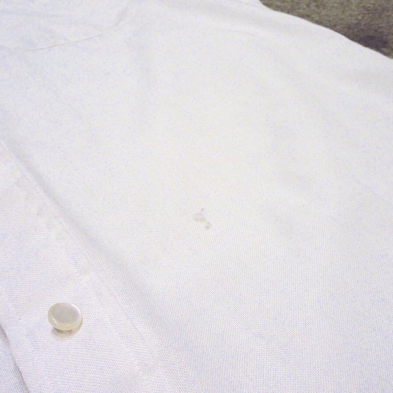 ビンテージ70's○Brooks Brothersボタンダウンドレスシャツ白size 15 1