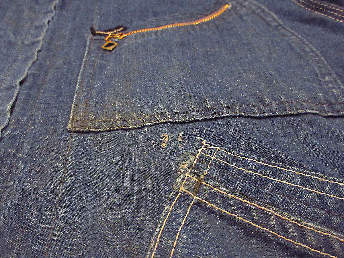ビンテージ60's○Burlington 91-Bタイプデニムジャケット○210320s7-m
