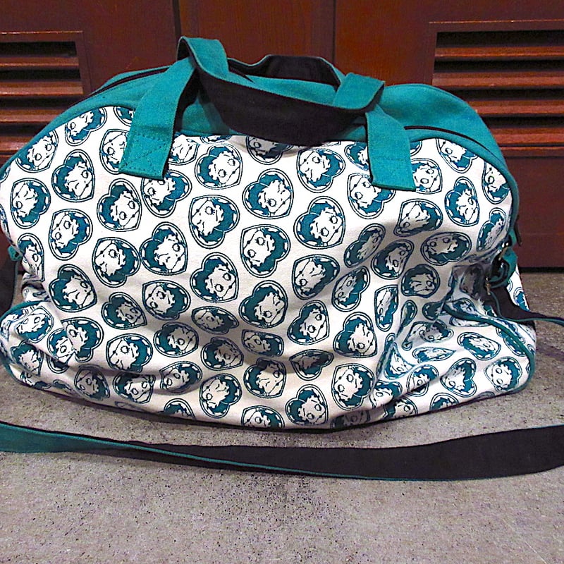 ビンテージ90's○DEADSTOCK BETTY BOOPボストンバッグ○240514c7- ビンテージ90's○DEADSTOCK BETTY BOOPボストンバッグ○240514c7-