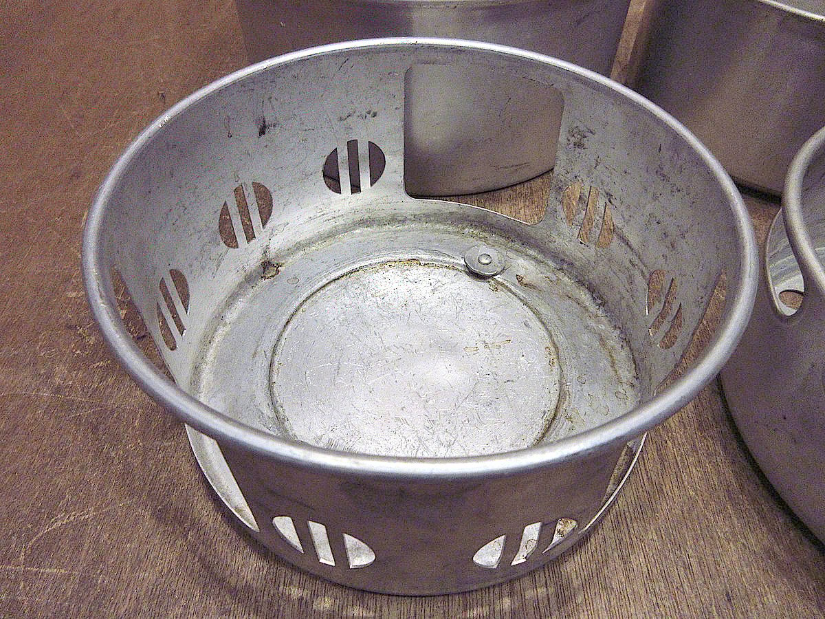 ビンテージ○SIGGアルミクッカーset of 4○231221j4-otdeqpアウトドアキ