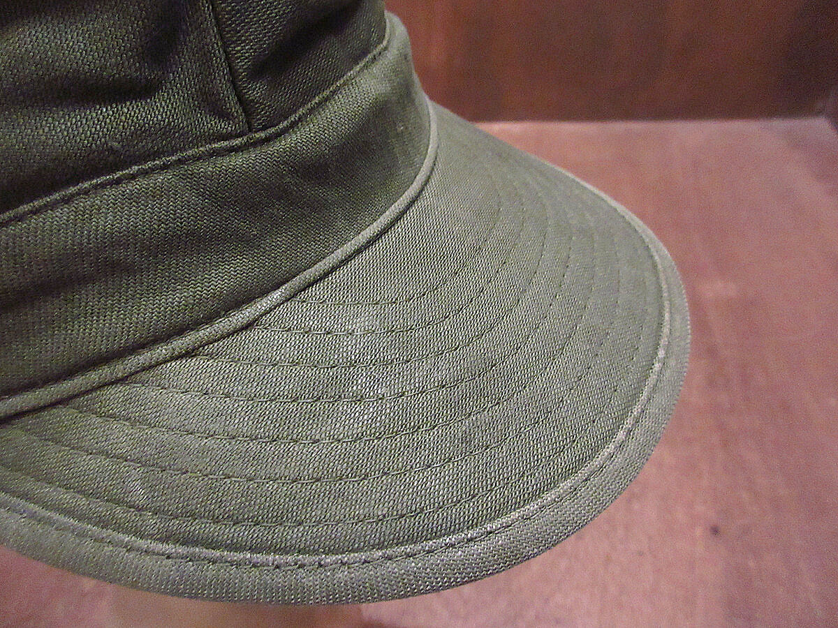 60S ヴィンテージ　ミリタリー　Cap NEW ERA - 60s~80s ヴィンテージ ニューエラ ピン付き 刺繍ロゴ