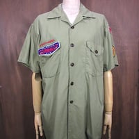 ビンテージ90's○Patagoniaヤシの木タグ コットン総柄ハワイアンシャツ