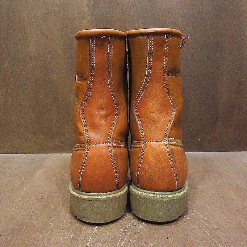 ビンテージ80's○DEADSTOCK WOLVERINEモックトゥワークブーツ ビンテージ80's○DEADSTOCK WOLVERINEモックトゥワークブーツ