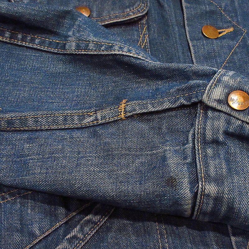 ビンテージ60's○Wrangler 24MJデニムジャケットsize 40○230430i2