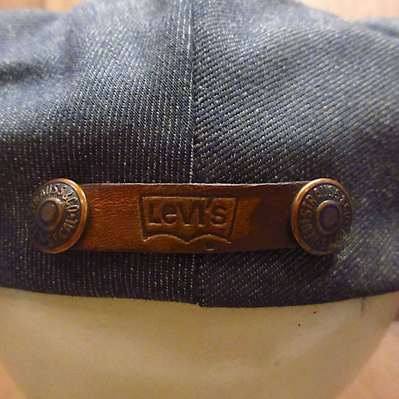 ビンテージ70's○Levi'sデニムハンチング帽○220522i4-m-cp-htg