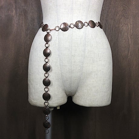 【VINTAGE 】1940〜1950年代 お値打ちコンチョ・ベルト NAVAJO 1940's VINTAGE CONCHO BELT ナバホ ビンテージ コンチョ