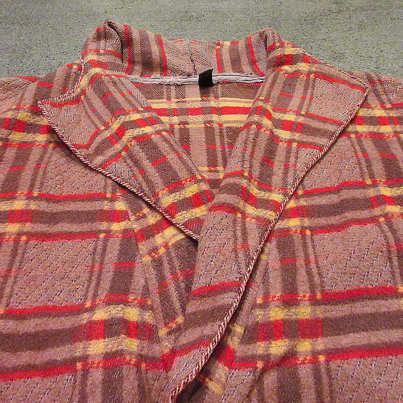 オリジナル30'sビンテージBEACONブランケットガウンコート⭐︎後付け