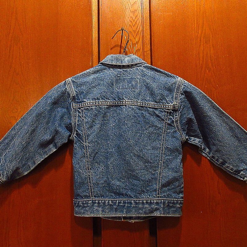 ビンテージ80's○Little Levi's 72225-0214キッズデニムジャケットsi