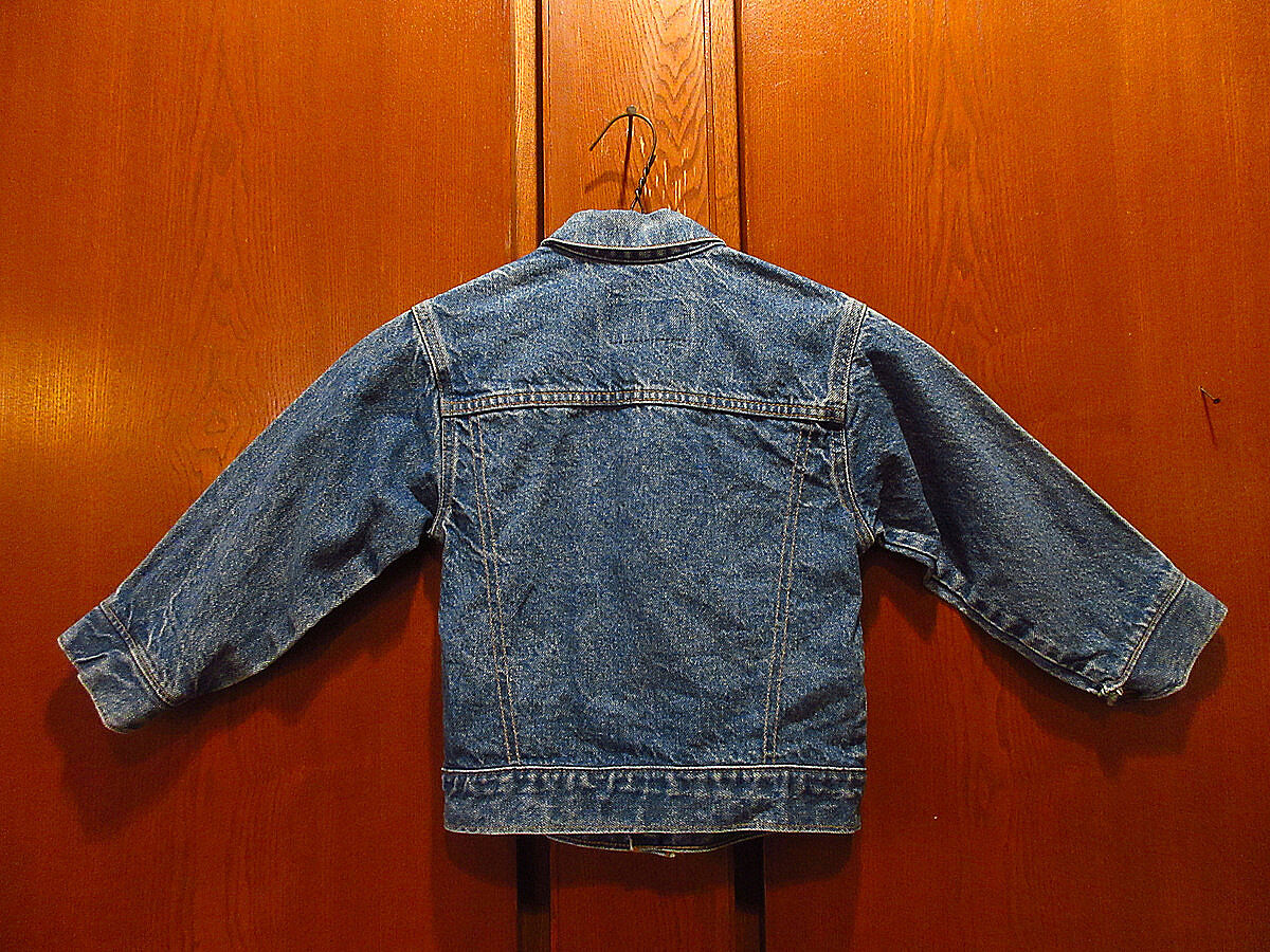 ビンテージ80's○Little Levi's 72225-0214キッズデニムジャケットsi...