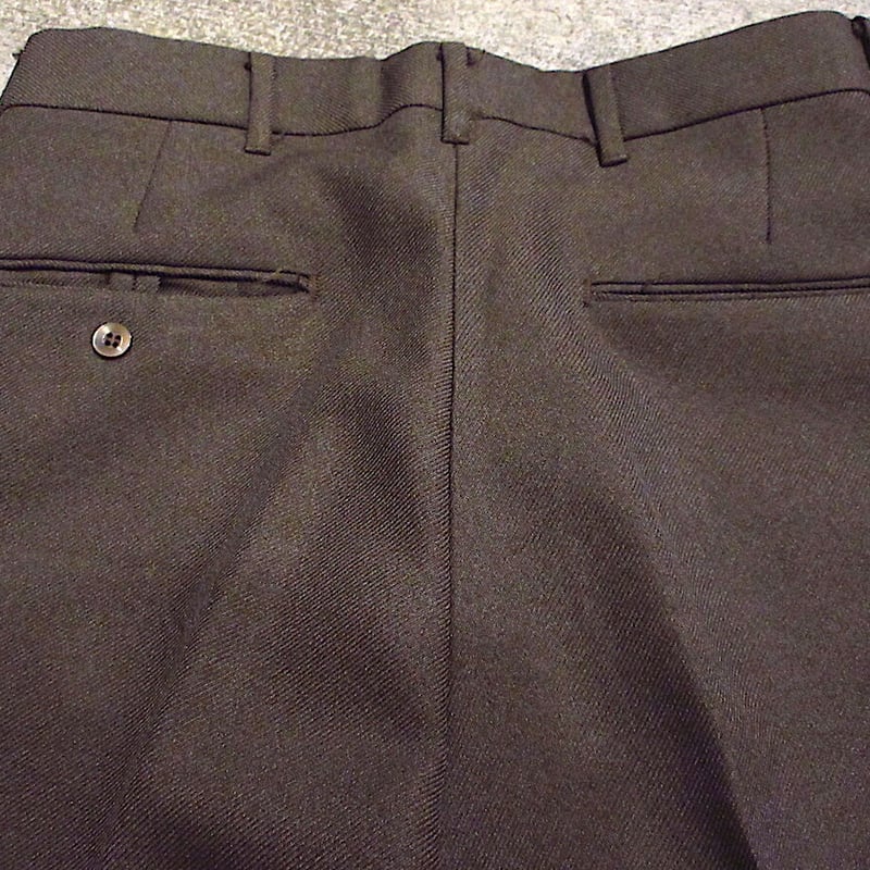 ビンテージ70's○h.i.s 2Bスーツスリーピース茶○230914c1-m-suit 19