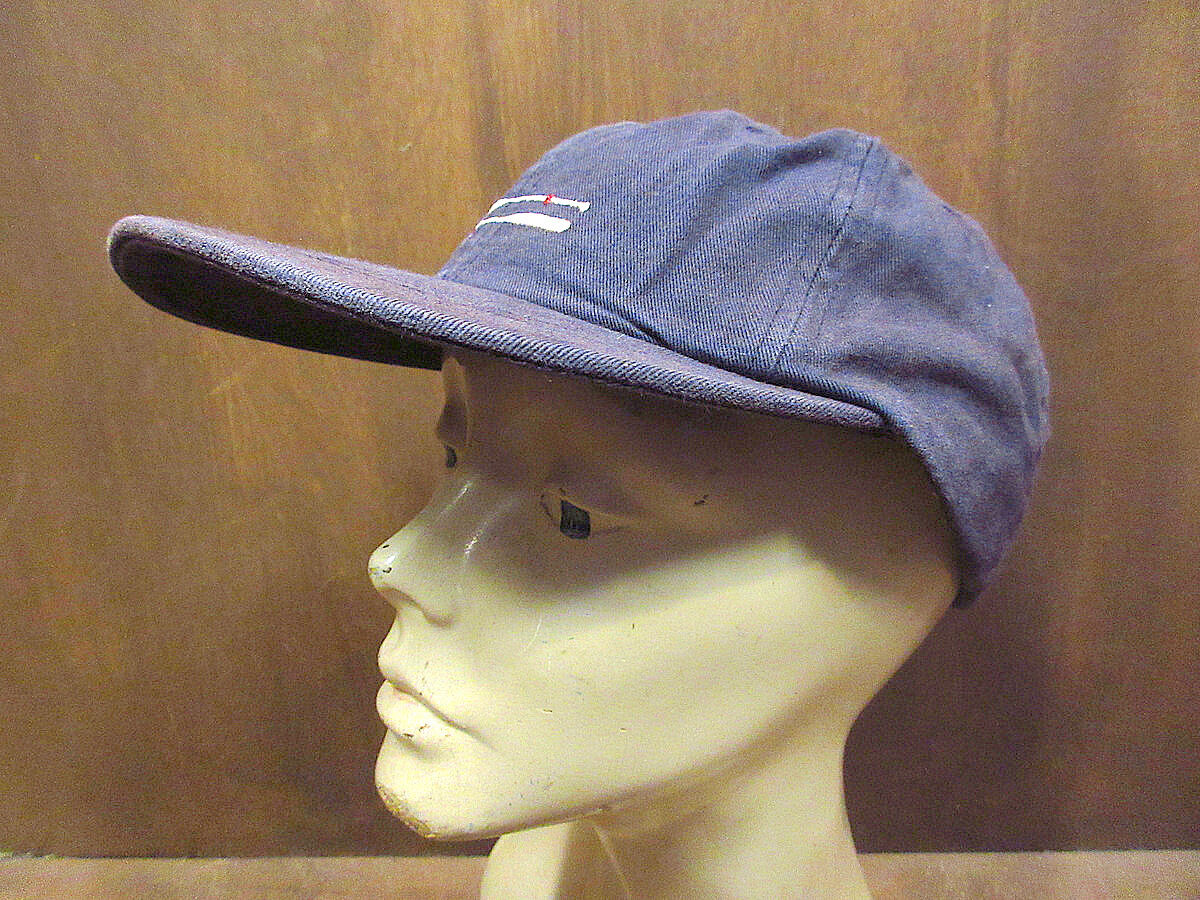 90s エディーバウアー 5パネル ナイロン キャップ Eddie Bauer