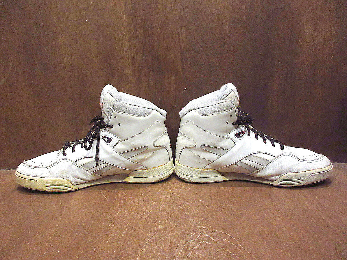 ビンテージ80's○Reebokハイカットスニーカーsize 10 1/2○220528s8-