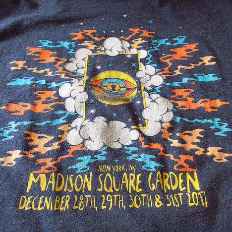 PHISH MADISON SQUARE GARDEN Tシャツsize M●241215j7-m-tsh-bnバンド古着フィッシュ2017年アート