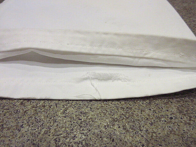 ビンテージ50's60's○U.S.NAVYボタンフライセーラーパンツ白size 32