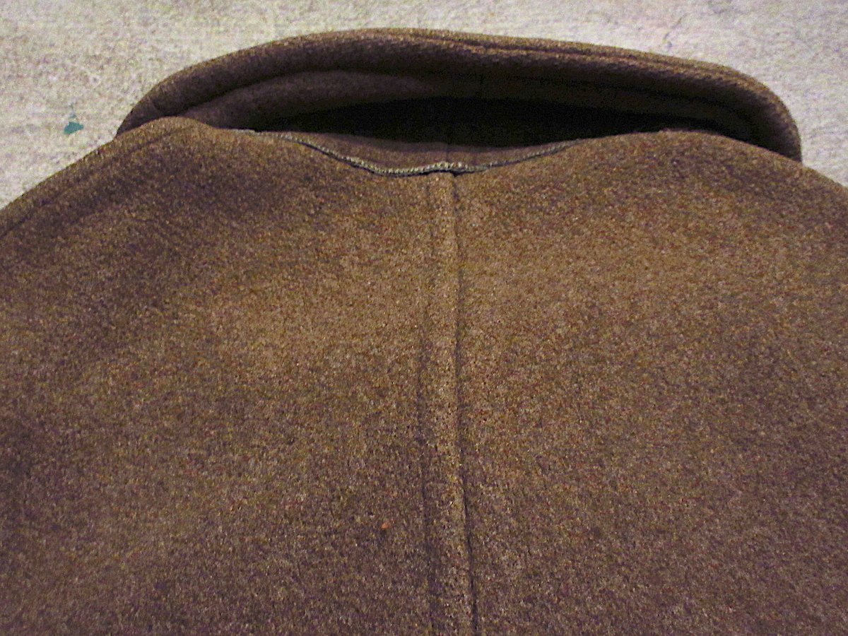 ビンテージ30's40's○U.S.ARMYショールカラーウールマッキーノコート