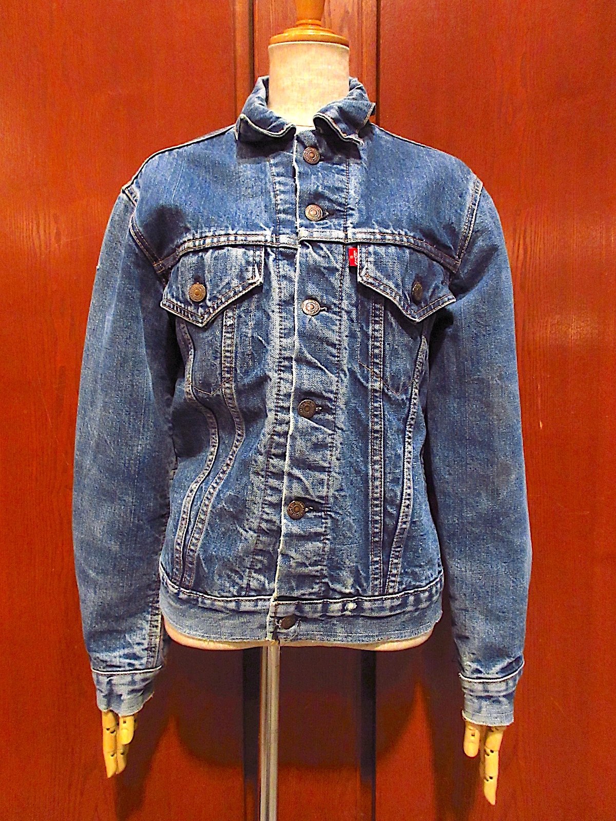 ビンテージ70's○Levi's 70505 BIG E裏地ブランケット付きデニム