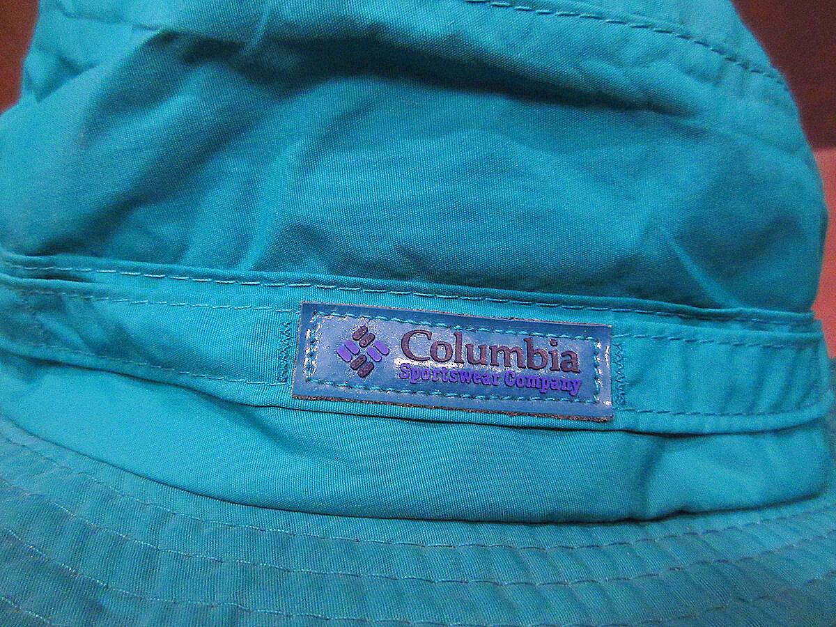 ビンテージ90's○Columbiaナイロンサファリハットsize L○220518s3-m-