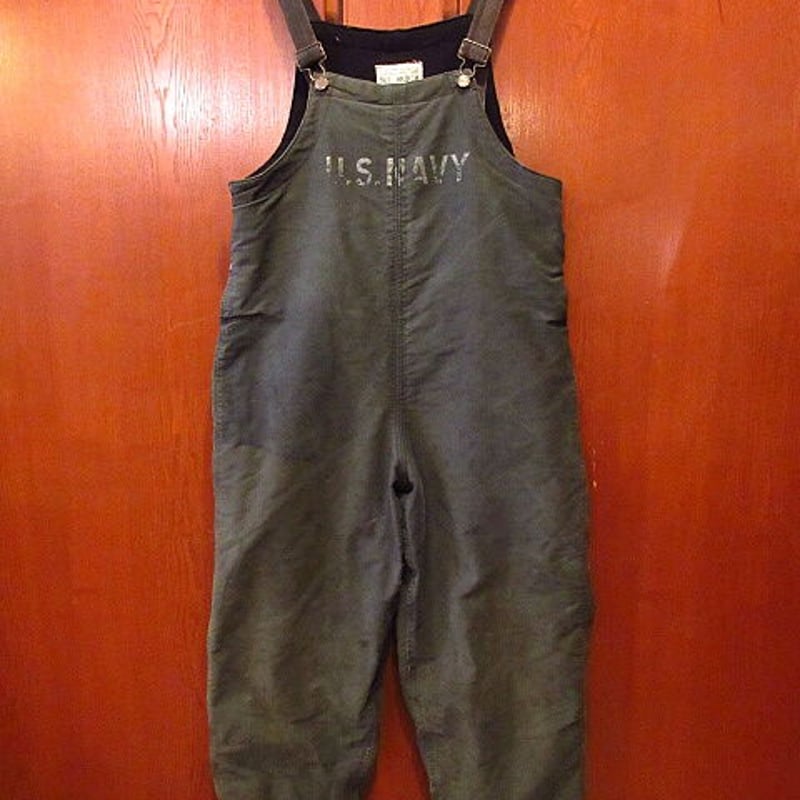 デッドストック　ビンテージ40's vintage us navy デッキパンツ 楽天市場】40s ☆ US NAVY 米軍実物 N-1 デッキ パンツ LARGE / 古着