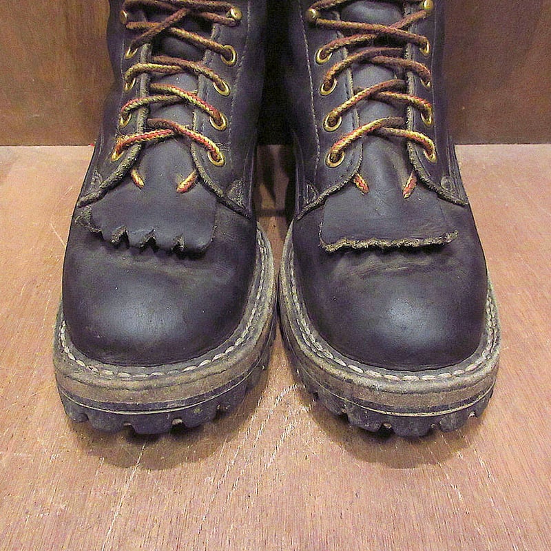 WHITE'S BOOTSパッカーブーツ黒size 7D○210904s5-m-bt-25cm